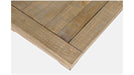 Jofran Carlyle Crossing Dining Table in Rustic Distressed Pine - Holmwood's Furniture & Design Center (Somersworth, NH)