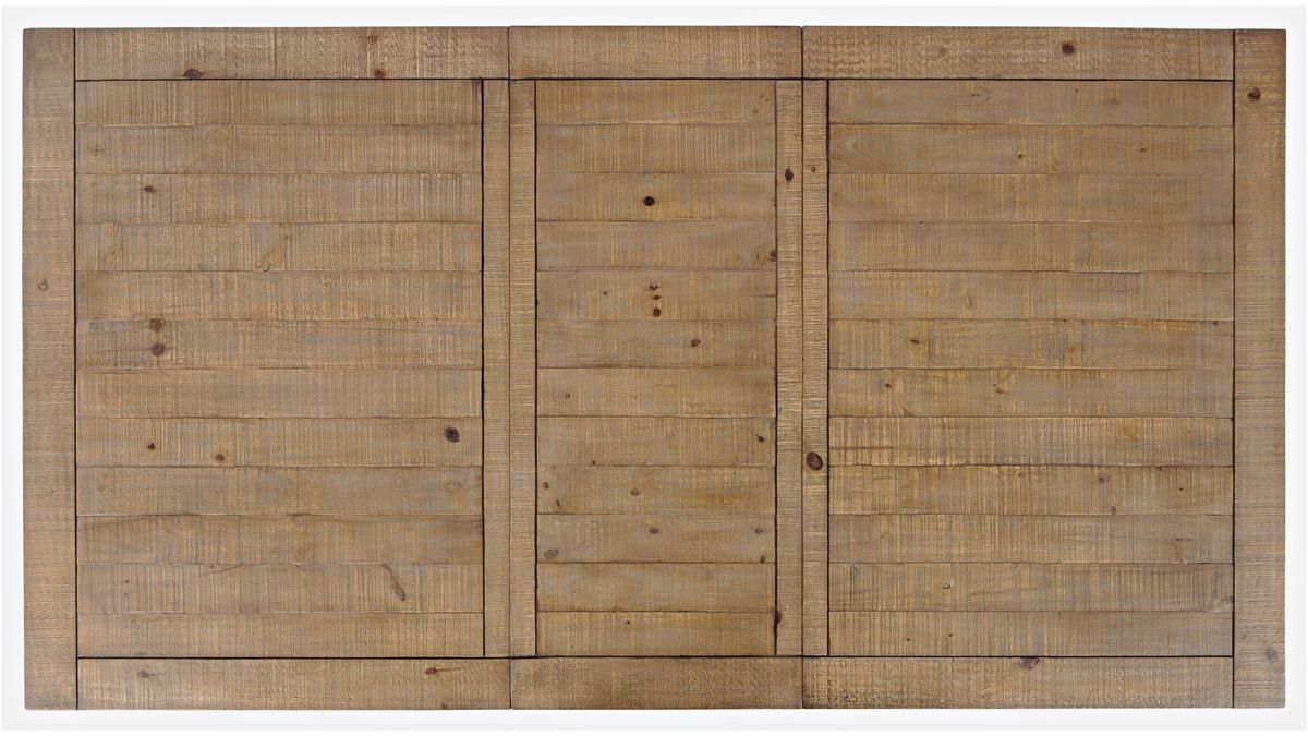 Jofran Carlyle Crossing Counter Dining Table in Rustic Distressed Pine - Holmwood's Furniture & Design Center (Somersworth, NH)