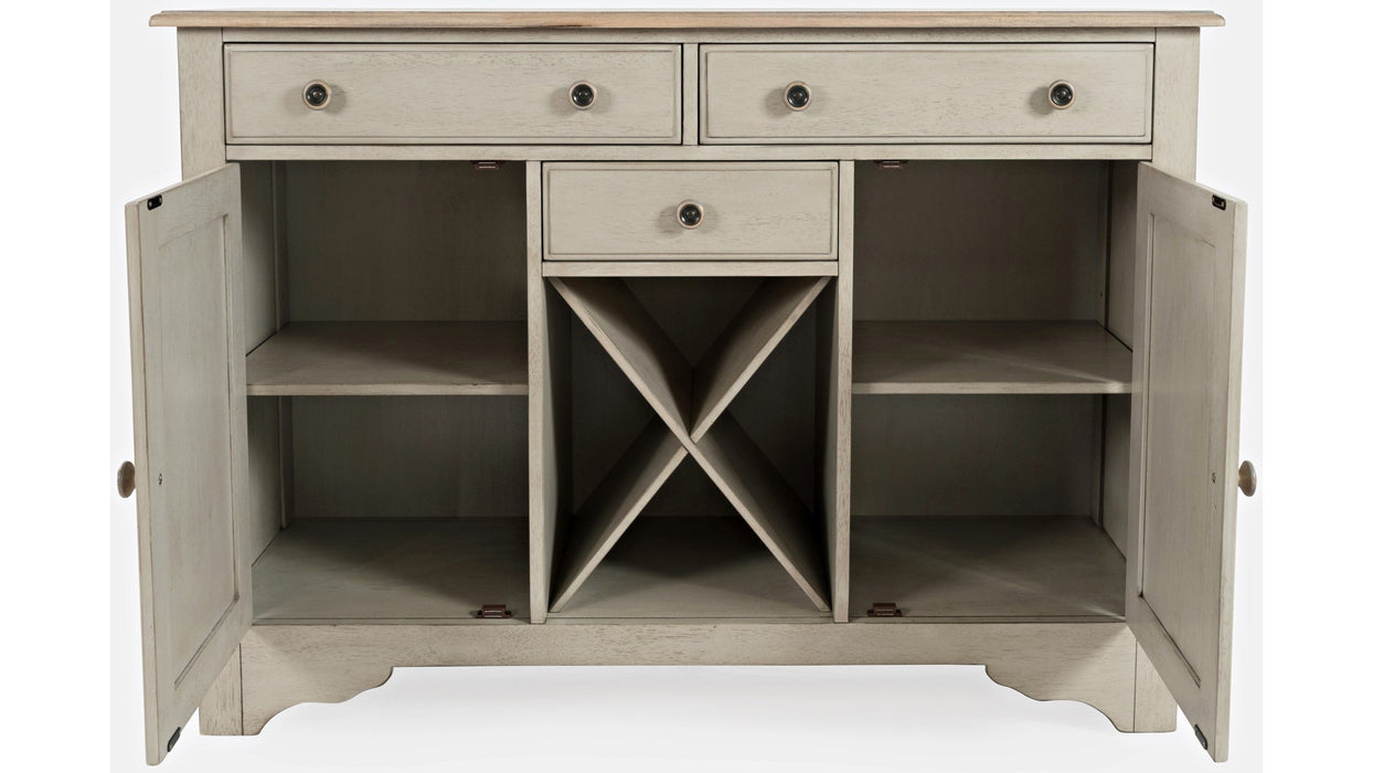 Jofran Westport Server in Grey Wash - Holmwood's Furniture & Design Center (Somersworth, NH)