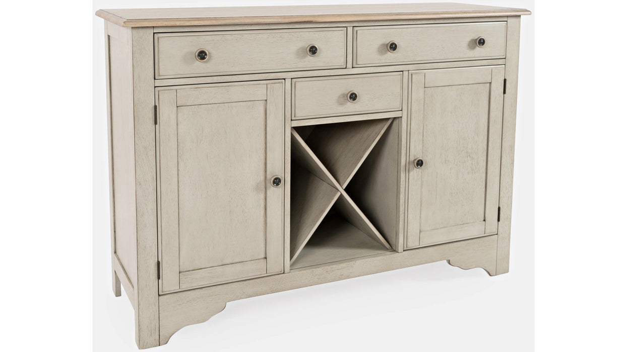 Jofran Westport Server in Grey Wash - Holmwood's Furniture & Design Center (Somersworth, NH)