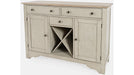Jofran Westport Server in Grey Wash - Holmwood's Furniture & Design Center (Somersworth, NH)