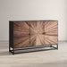 Jofran Reclaimed Solid Wood Astral Plains 3 Door Accent Cabinet in Natural - Holmwood's Furniture & Design Center (Somersworth, NH)