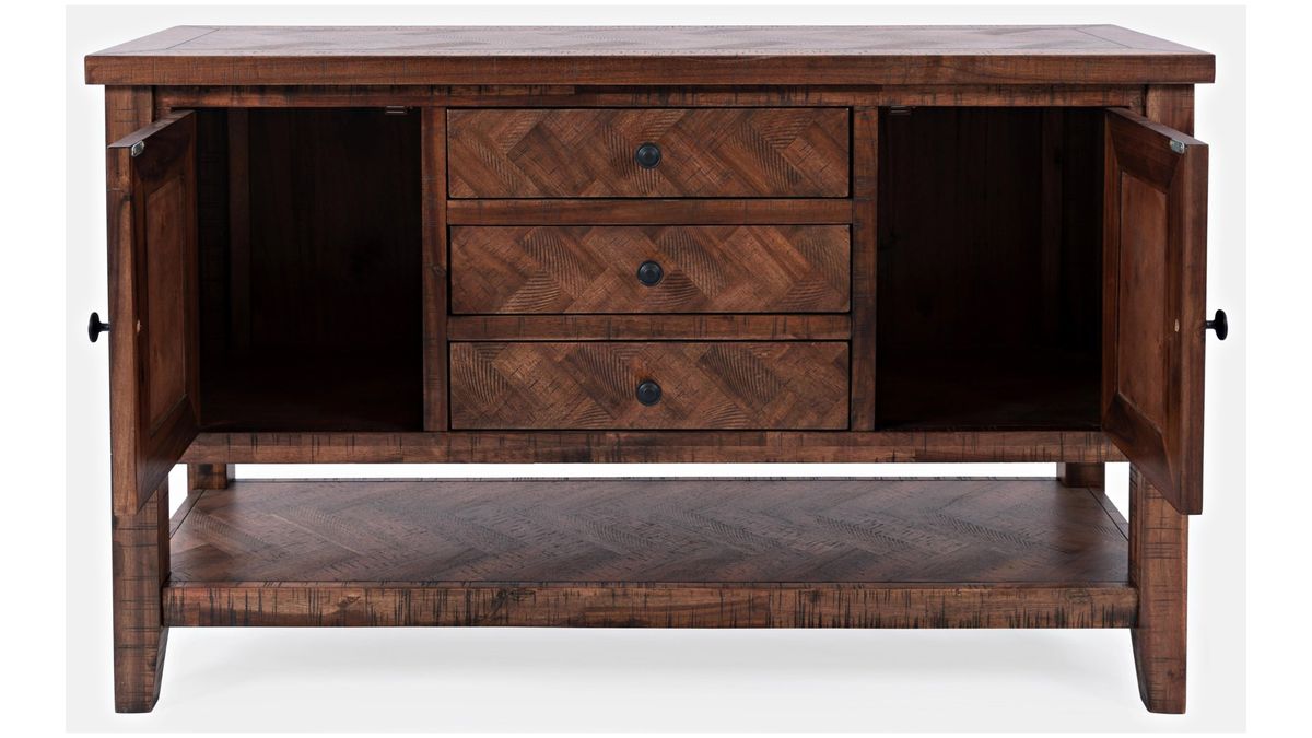 Jofran Fairview Server in Dark Oak - Holmwood's Furniture & Design Center (Somersworth, NH)