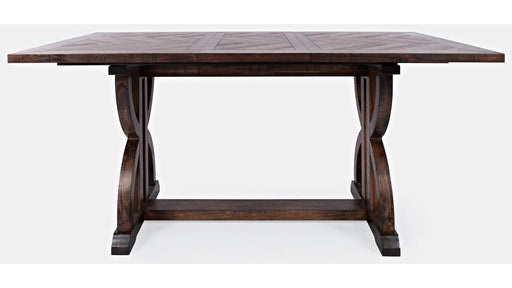 Jofran Fairview Counter Height Dining Table in Dark Oak image