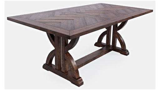 Jofran Fairview Extension Dining Table in Dark Oak - Holmwood's Furniture & Design Center (Somersworth, NH)