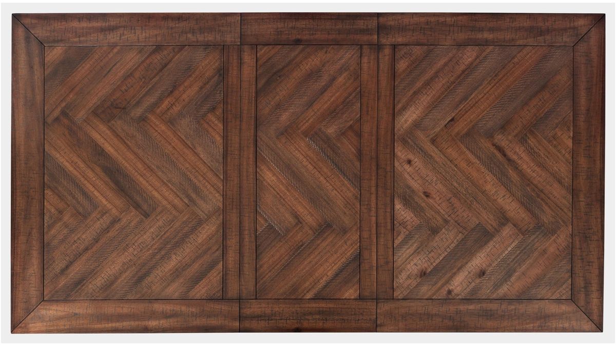 Jofran Fairview Extension Dining Table in Dark Oak - Holmwood's Furniture & Design Center (Somersworth, NH)