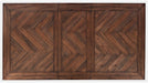 Jofran Fairview Extension Dining Table in Dark Oak - Holmwood's Furniture & Design Center (Somersworth, NH)