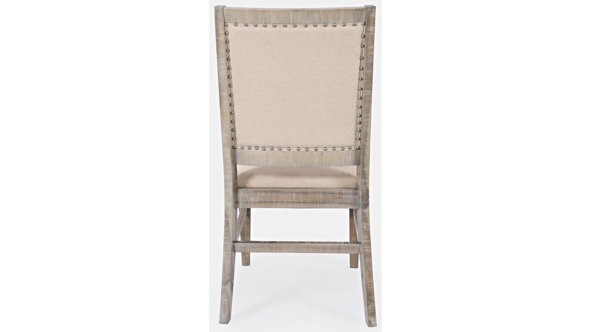 Jofran Fairview Dining Side Chair in Ash/Cream (Set of 2) - Holmwood's Furniture & Design Center (Somersworth, NH)