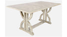 Jofran Fairview Counter Height Dining Table in Ash - Holmwood's Furniture & Design Center (Somersworth, NH)
