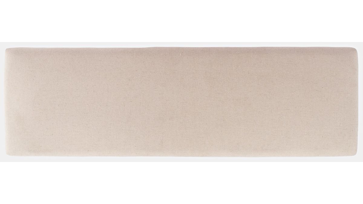 Jofran Fairview Backless Counter Bench in Ash/Cream - Holmwood's Furniture & Design Center (Somersworth, NH)