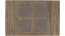 Jofran Prescott Park Dropleaf Tile Top Table in Weathered Oak - Holmwood's Furniture & Design Center (Somersworth, NH)
