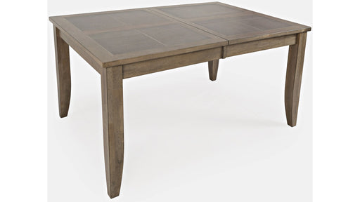 Jofran Prescott Park Extension Tile Top Dining Table in Weathered Oak 1936-32 - Holmwood's Furniture & Design Center (Somersworth, NH)