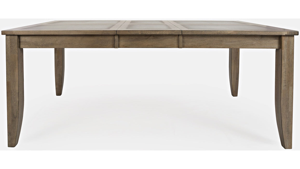 Jofran Prescott Park Extension Tile Top Dining Table in Weathered Oak 1936-32 - Holmwood's Furniture & Design Center (Somersworth, NH)