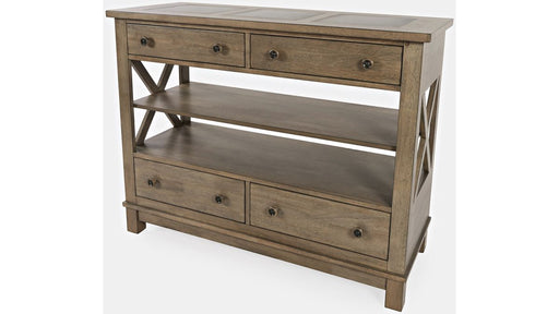 Jofran Prescott Park Server in Weathered Oak - Holmwood's Furniture & Design Center (Somersworth, NH)