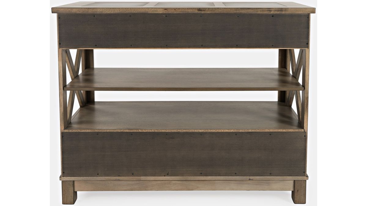 Jofran Prescott Park Server in Weathered Oak - Holmwood's Furniture & Design Center (Somersworth, NH)