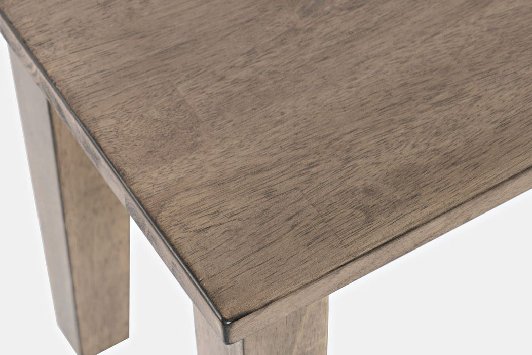Jofran Prescott Park Dining Bench in Weathered Oak - Holmwood's Furniture & Design Center (Somersworth, NH)