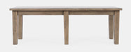 Jofran Prescott Park Dining Bench in Weathered Oak image