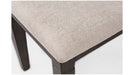 Jofran Lincoln Square Dining Bench in Cream/Dark Espresso - Holmwood's Furniture & Design Center (Somersworth, NH)