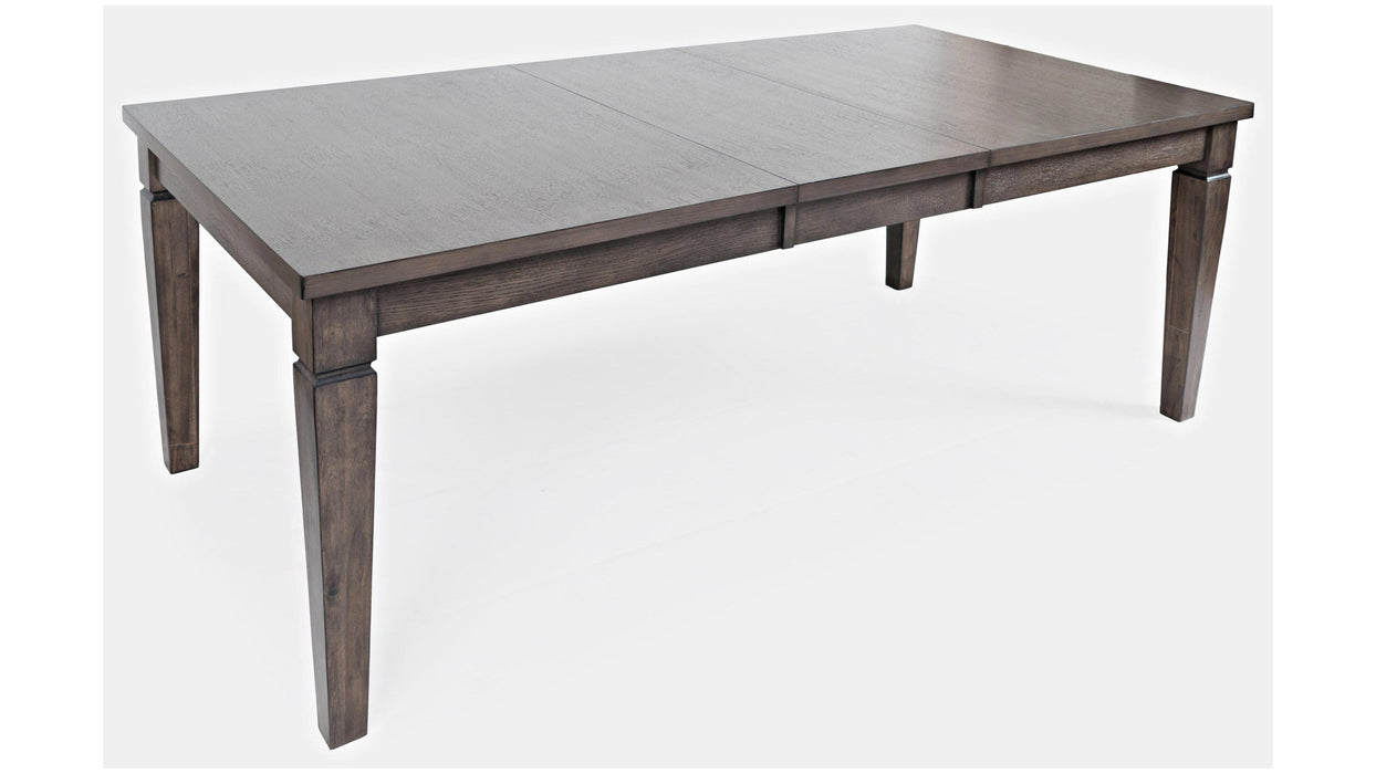 Jofran Lincoln Square Extension Dining Table in Dark Espresso - Holmwood's Furniture & Design Center (Somersworth, NH)