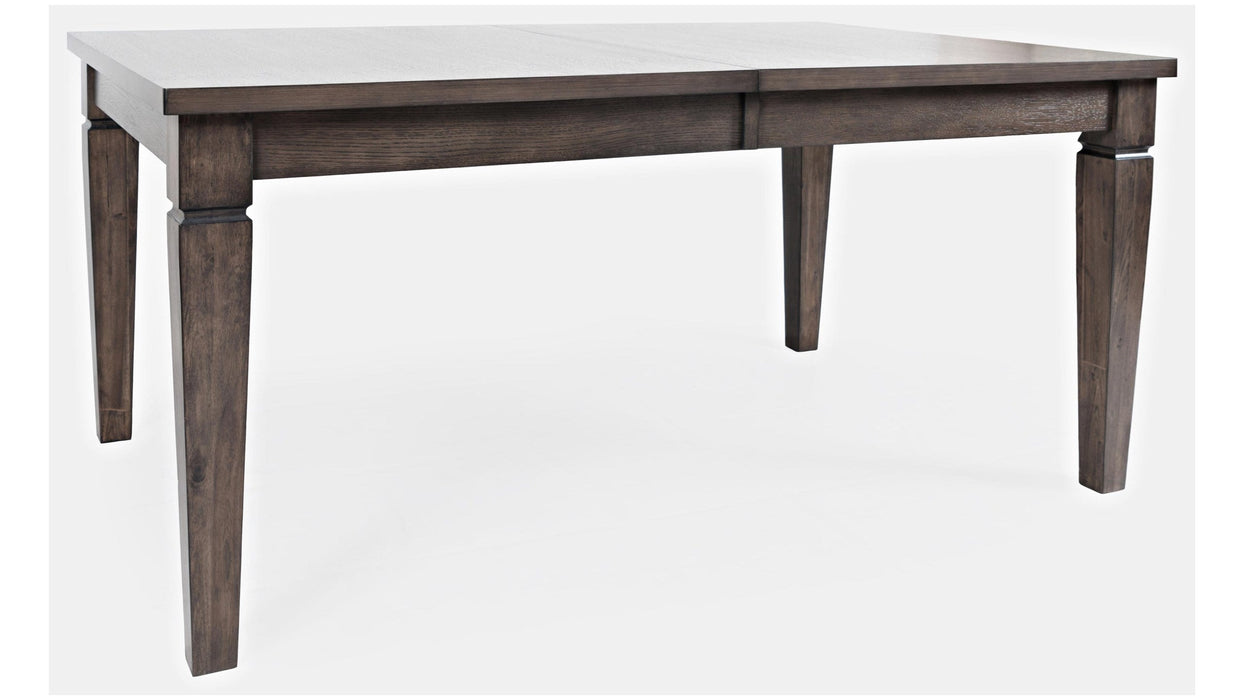 Jofran Lincoln Square Extension Dining Table in Dark Espresso - Holmwood's Furniture & Design Center (Somersworth, NH)