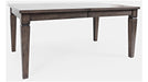 Jofran Lincoln Square Extension Dining Table in Dark Espresso - Holmwood's Furniture & Design Center (Somersworth, NH)