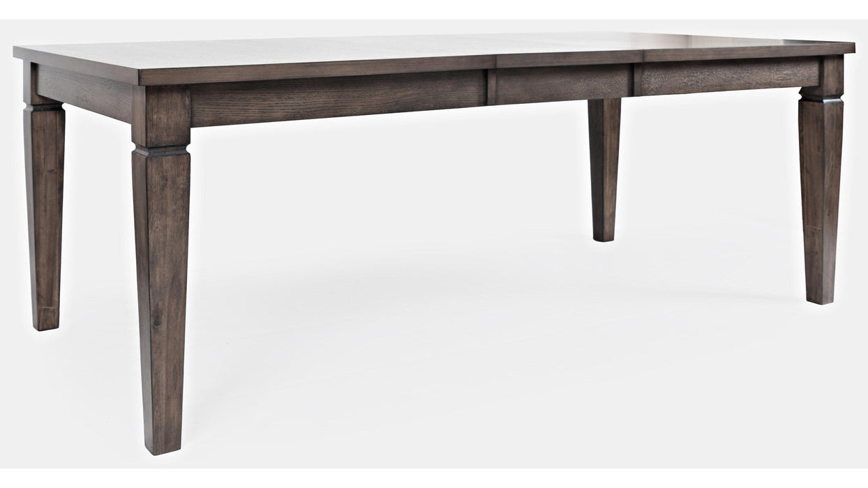 Jofran Lincoln Square Extension Dining Table in Dark Espresso - Holmwood's Furniture & Design Center (Somersworth, NH)