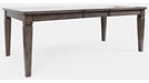 Jofran Lincoln Square Extension Dining Table in Dark Espresso - Holmwood's Furniture & Design Center (Somersworth, NH)