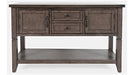 Jofran Lincoln Square 2-Drawer Server in Dark Espresso - Holmwood's Furniture & Design Center (Somersworth, NH)