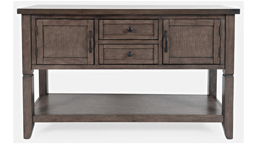 Jofran Lincoln Square 2-Drawer Server in Dark Espresso - Holmwood's Furniture & Design Center (Somersworth, NH)