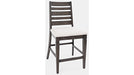 Jofran Lincoln Square Ladderback Stool in Cream/Dark Espresso (Set of 2) - Holmwood's Furniture & Design Center (Somersworth, NH)