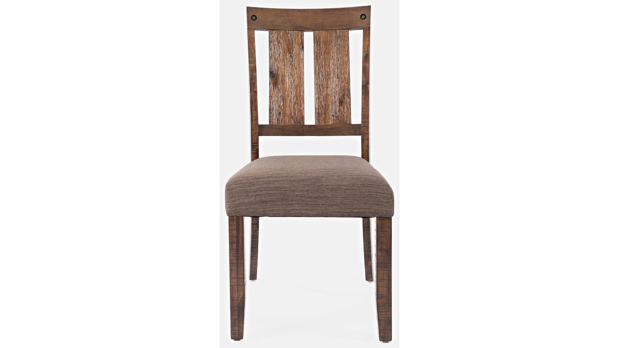 Jofran Mission Viejo Side Chair in Warm Brown (Set of 2) - Holmwood's Furniture & Design Center (Somersworth, NH)