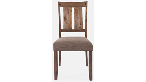 Jofran Mission Viejo Side Chair in Warm Brown (Set of 2) - Holmwood's Furniture & Design Center (Somersworth, NH)