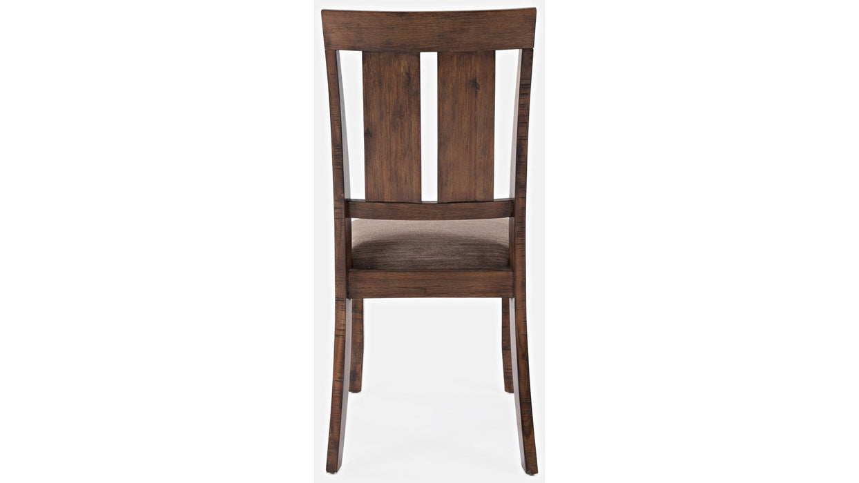 Jofran Mission Viejo Side Chair in Warm Brown (Set of 2) - Holmwood's Furniture & Design Center (Somersworth, NH)