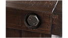 Jofran Mission Viejo 3 Drawer Server in Warm Brown - Holmwood's Furniture & Design Center (Somersworth, NH)