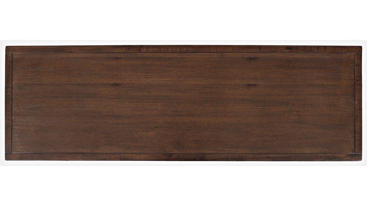 Jofran Mission Viejo 3 Drawer Server in Warm Brown - Holmwood's Furniture & Design Center (Somersworth, NH)