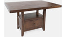 Jofran Mission Viejo High/Low Extension Table in Warm BrownBKT - Holmwood's Furniture & Design Center (Somersworth, NH)