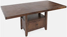 Jofran Mission Viejo High/Low Extension Table in Warm BrownBKT - Holmwood's Furniture & Design Center (Somersworth, NH)