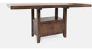 Jofran Mission Viejo High/Low Extension Table in Warm BrownBKT - Holmwood's Furniture & Design Center (Somersworth, NH)