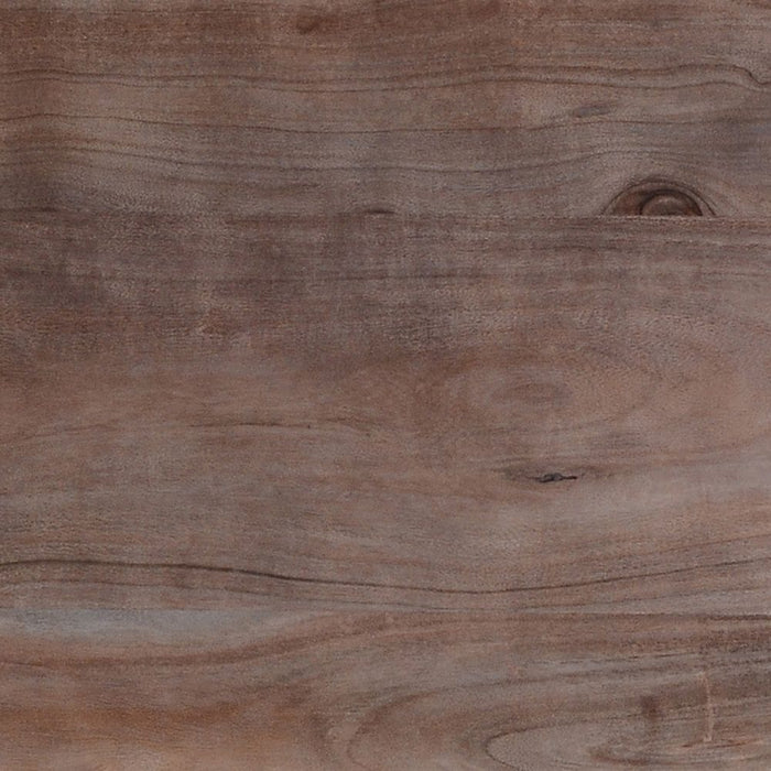 Jofran Cooper Live Edge 52" Solid Acacia Storage Bench in Slate - Holmwood's Furniture & Design Center (Somersworth, NH)