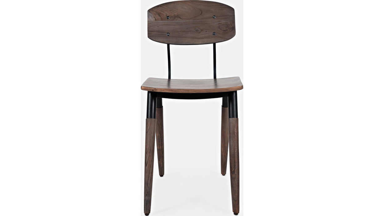 Jofran Nature's Edge Dining Chair in Slate (Set of 2) - Holmwood's Furniture & Design Center (Somersworth, NH)
