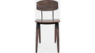 Jofran Nature's Edge Dining Chair in Slate (Set of 2) - Holmwood's Furniture & Design Center (Somersworth, NH)