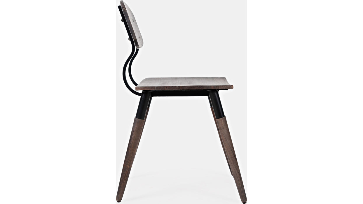 Jofran Nature's Edge Dining Chair in Slate (Set of 2) - Holmwood's Furniture & Design Center (Somersworth, NH)