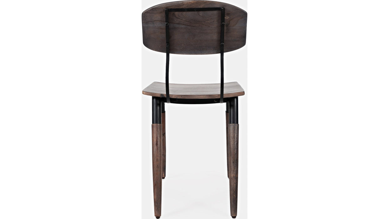 Jofran Nature's Edge Dining Chair in Slate (Set of 2) - Holmwood's Furniture & Design Center (Somersworth, NH)