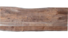 Jofran Nature's Edge 48" Bench in Slate - Holmwood's Furniture & Design Center (Somersworth, NH)