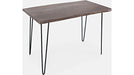 Jofran Nature's Edge 52" Live Edge Counter Height Table in Slate - Holmwood's Furniture & Design Center (Somersworth, NH)