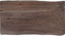 Jofran Nature's Edge 52" Live Edge Counter Height Table in Slate - Holmwood's Furniture & Design Center (Somersworth, NH)