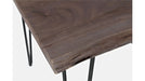 Jofran Nature's Edge 52" Live Edge Counter Height Table in Slate - Holmwood's Furniture & Design Center (Somersworth, NH)