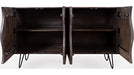 Jofran Nature's Edge 4-Door Sideboard in Slate - Holmwood's Furniture & Design Center (Somersworth, NH)