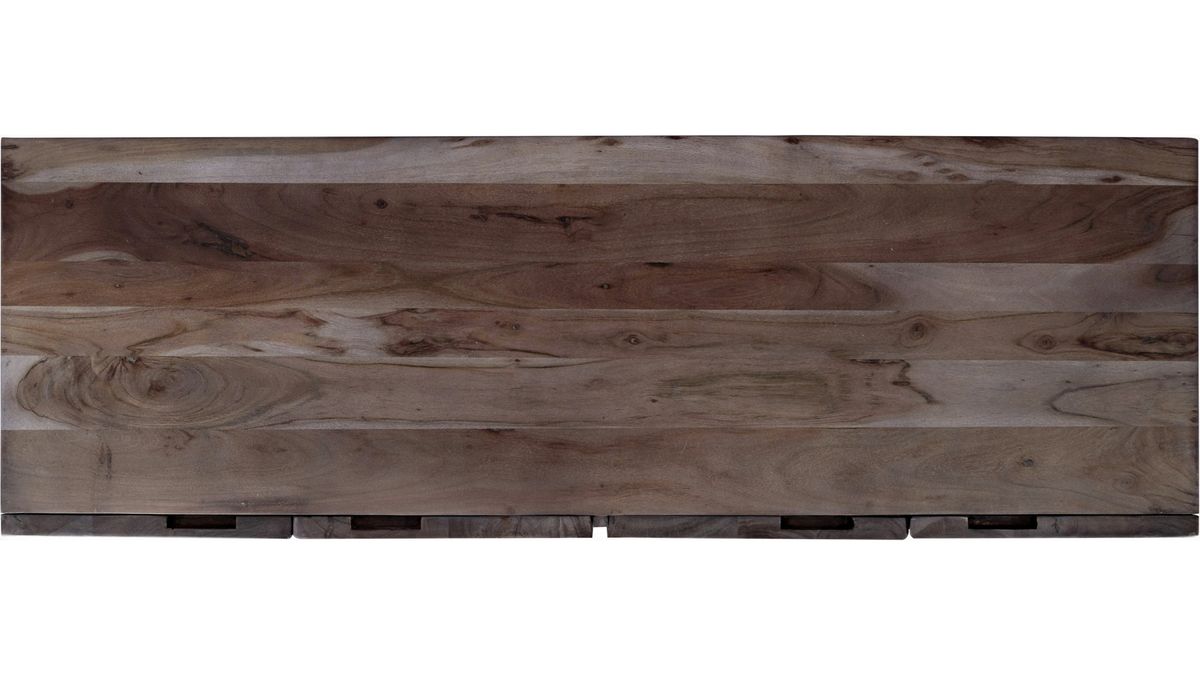 Jofran Nature's Edge 4-Door Sideboard in Slate - Holmwood's Furniture & Design Center (Somersworth, NH)
