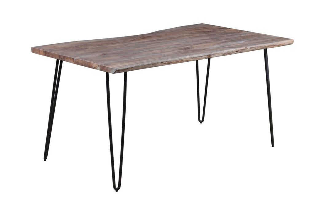 Jofran Nature's Edge 60" Dining Table in Slate - Holmwood's Furniture & Design Center (Somersworth, NH)